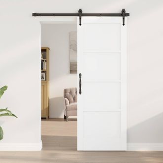 Berkfield Home Interior Door ORKDAL White 73.5x198.5x4 cm Solid Wood Pine