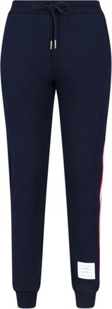 Thom Browne Logo Sweatpants - Blue