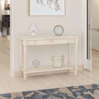 Seconique Chantilly Console Table in Cream