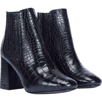 SaintG Edwina Chelsea Boot in Black at Nordstrom Rack, Size 7-7.5Us / 38Eu