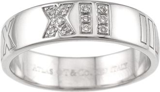 Tiffany & Co. White Gold (18K) Band Ring (Pre-Owned)