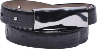 Brunello Cucinelli Accessoires, Dames, Zwart, M, Leer, Leren Riem - Stijlvol Ontwerp