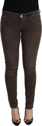 Acht Cotton Slim Fit blue Low Waist Womens Jeans