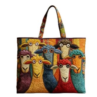 Generic Vintage Quilted Tote Bag for Women Large Cotton Puffer Shoulder Bag Ideal Valentines or Mothers Day Gift for Her Lightweight Floral Handbag for Spring