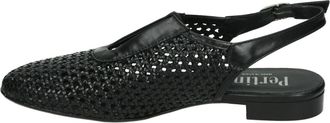 Pertini 261W33158D2 Fenetre - Dames - Ballerinas - Zwart - 37 EU - Leer - Schoenen