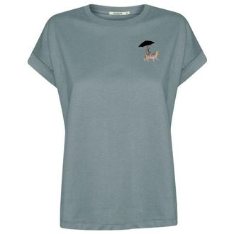 Greenbomb Cat Walk Loony T-Shirt f&uuml;r Damen | grau