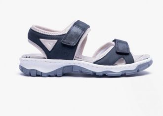 Rieker Womens 68891-14 Ladies Sandals Blue - Size UK 7.5