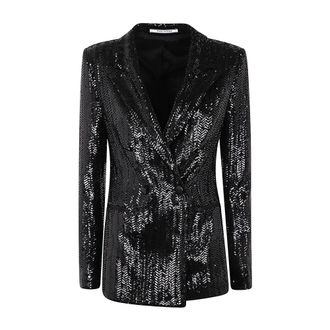 Tagliatore Dames, Jassen, Zwart, Maat: S Leer