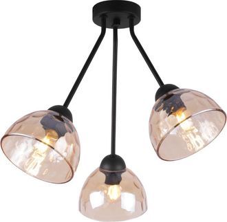 OEM L&aacute;mpara De Techo Venice Trio L&aacute;mparas Miel E27