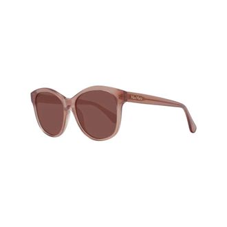 Max Mara Sunglasses, female, Brown, Size: ONE SIZE Stylish Plastic Sunglasses with Lenses