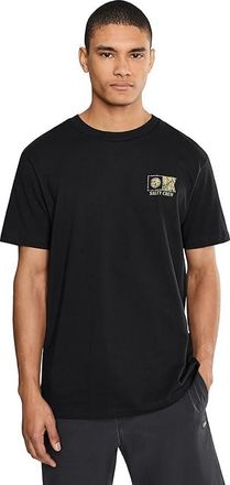 Salty Crew Flagship Short Sleeve Mens T Shirt Black : 2XL, Cotton