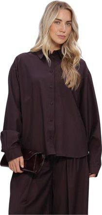 Gestuz Dames, Blouses & Shirts, Bruin, Maat: XS Viscose