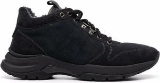 Baldinini Boots - Heren - Sneakers - Grijs - 41 EU - Leer - Schoenen