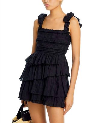 Sea New York Sleeveless Tiered Dress In Black
