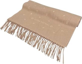 Louis Vuitton Pre-owned Scarves, female, Pink, Size: ONE SIZE Pre-owned Vintage Stole