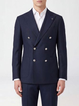 Tagliatore Blazer doppiopetto in pura lana vergine con rever a lancia