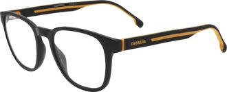 Carrera Mens 51 mm Black Sunglasses