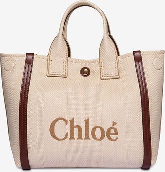 Chlo&eacute; Shopper aus Segeltuch in Bast-Optik Chlo&eacute; Carry Small