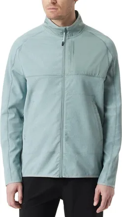G.H. Bass & Co. Outdoor Trail Jacket Mens Blue Regular Fit Athletic Full Zip FTS172