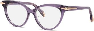 Roberto Cavalli VRC018M 0916 Transparent Violet 54mm