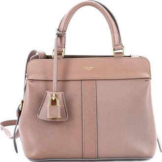 Celine Cabas de France Leather Small tote bag - Bruin