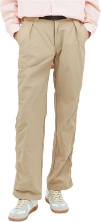 Dickies Gordelbroek in schelweefsel - Heren - Straight fit broeken - Beige - W30 - Polyester - Broeken