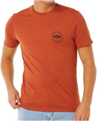 Rip Curl Staple Tee T-Shirt f&uuml;r Herren | rot