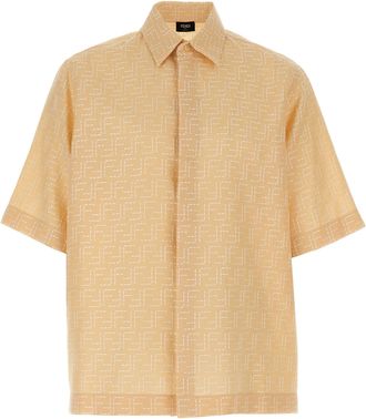 Fendi Ff Jacquard Shirt