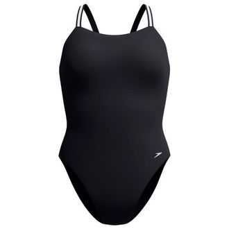 Speedo Active Back Badeanzug f&uuml;r Damen | schwarz