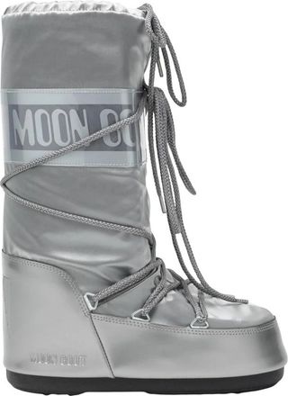 Moon Boot Icon Glance Boot - Dames - Winterlaarzen - Grijs - 35 EU - Leer - Schoenen