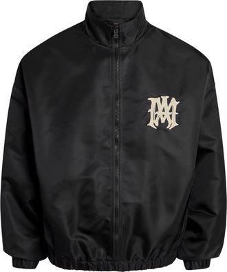 Amiri Hollywood Logo-appliqu&eacute;d Jacket - Black - L