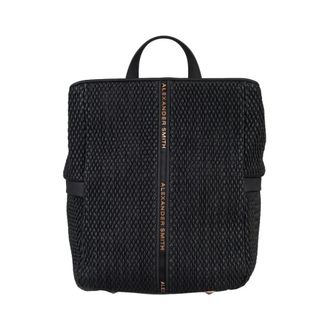 Alexander Smith Daisy Rugzak - Dames - Tassen - Zwart - Maat: ONE Size Leer