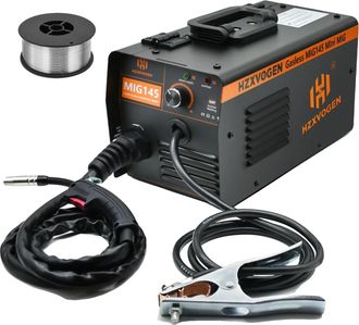 OEM Soldadora Mig Sin Gas, Salida De 140 A, Alimentaci&oacute;n Autom&aacute;tica De Alambre