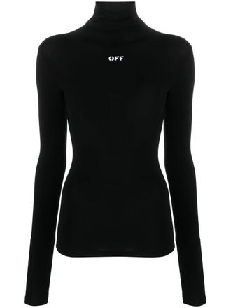 Off-white Off-Stamp Turtleneck Top