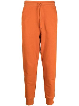 Yohji Yamamoto drawstring-waist track pants - Orange
