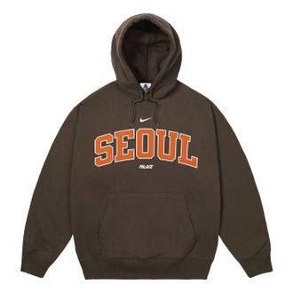 Palace x Nike Shop Hood Hongdae Brown P29HD095