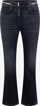 Givenchy Verk&uuml;rzte Bootcut-Jeans 4G Chain