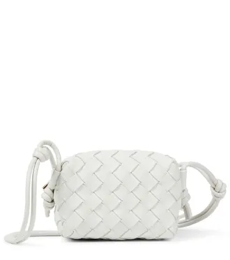 Bottega Veneta Borsa Candy Loop Camera Bag in pelle