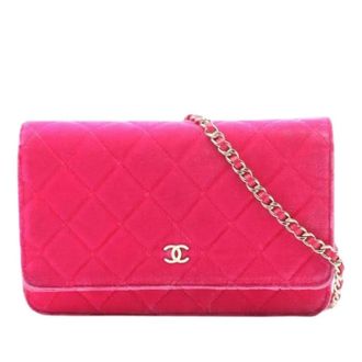 Chanel Pre-owned Fabric Crossbody Wallet - Dames - Pre-owned - Roze - Maat: ONE Size