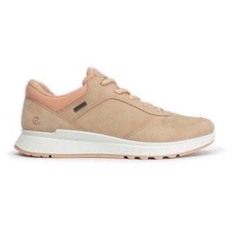 Ecco Ecco Exostride Nubuck Leather Womens Outdoor Trainers - Biscuit - Size:UK 5-5.5