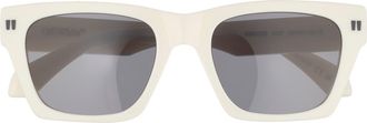 Off-white 53mm Valdez Square Sunglasses in Off White/Dark Grey at Nordstrom Rack