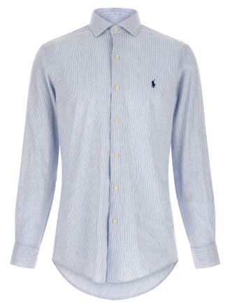 Polo Ralph Lauren Light Blue Linen Cotton Shirt