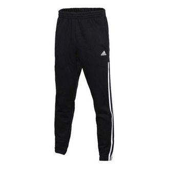 adidas Knit Fleece Lined Long Pants Black BR4083