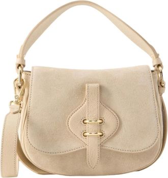 Coccinelle Dames, Tassen, Beige, Maat: ONE Size Su&egrave;de
