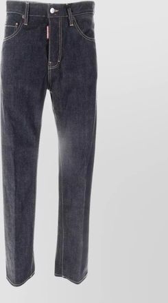 Dsquared2 cotton straight-leg trousers