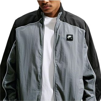Nike Air Woven Track Jacket Smoke Grey Black IM5568-084