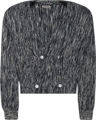 Bode Cardigan doppiopetto - Blu