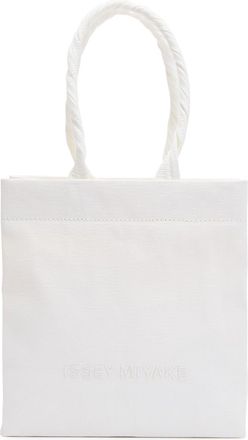 Issey Miyake This Is A Paper Bag Woven Tote - White - One Size