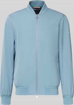 Cinque Regular Fit Bomberjacke mit Stehkragen Modell Rapid in Hellblau, Gr&ouml;&szlig;e XXL