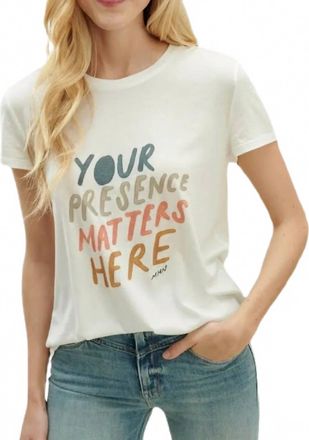Splendid Mhn Tee In Porcelain